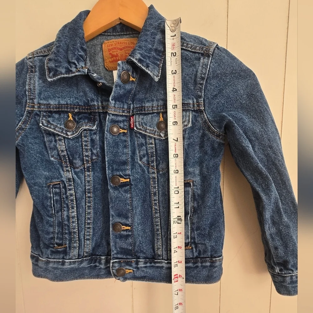Levi's Denim Kids Trucker Jacket-Size 7R